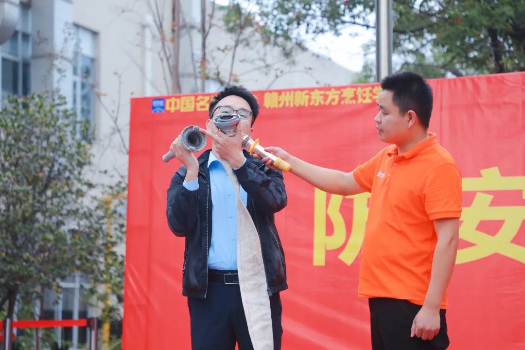 筑牢消防安全防线,共筑平安校园,赣州新东方烹饪学校开展消防安全培训